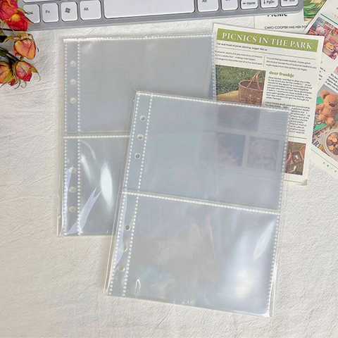 10 pcs A5 2-pocket pages