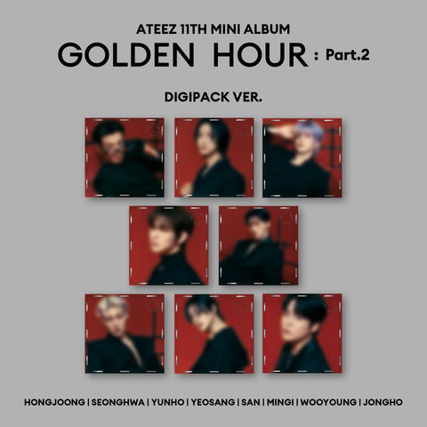 ATEEZ GOLDEN HOUR : Part.2 (Digipack Ver.)