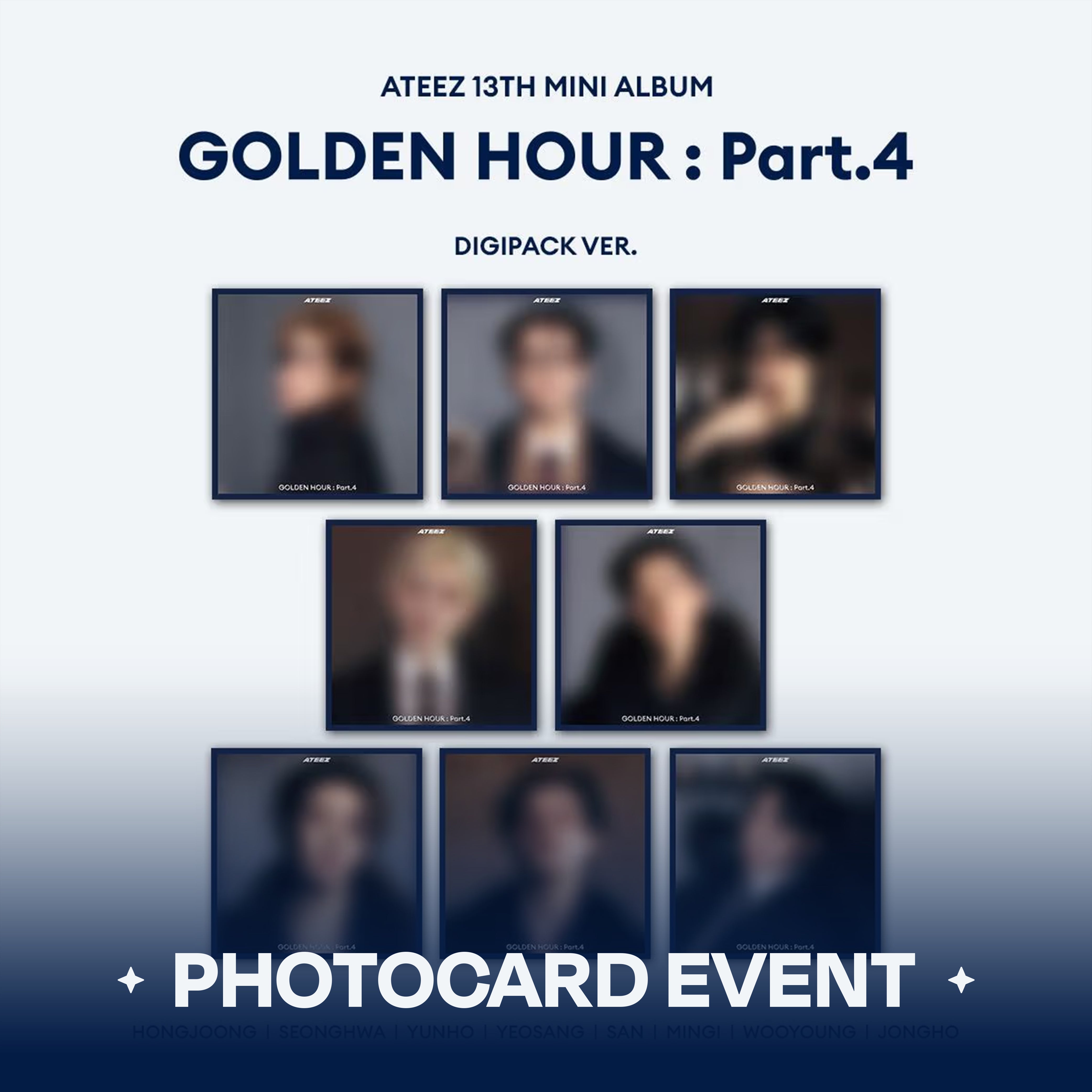 ATEEZ GOLDEN HOUR : Part.4 (DIGIPACK VER.) – Copenhagen Kpop