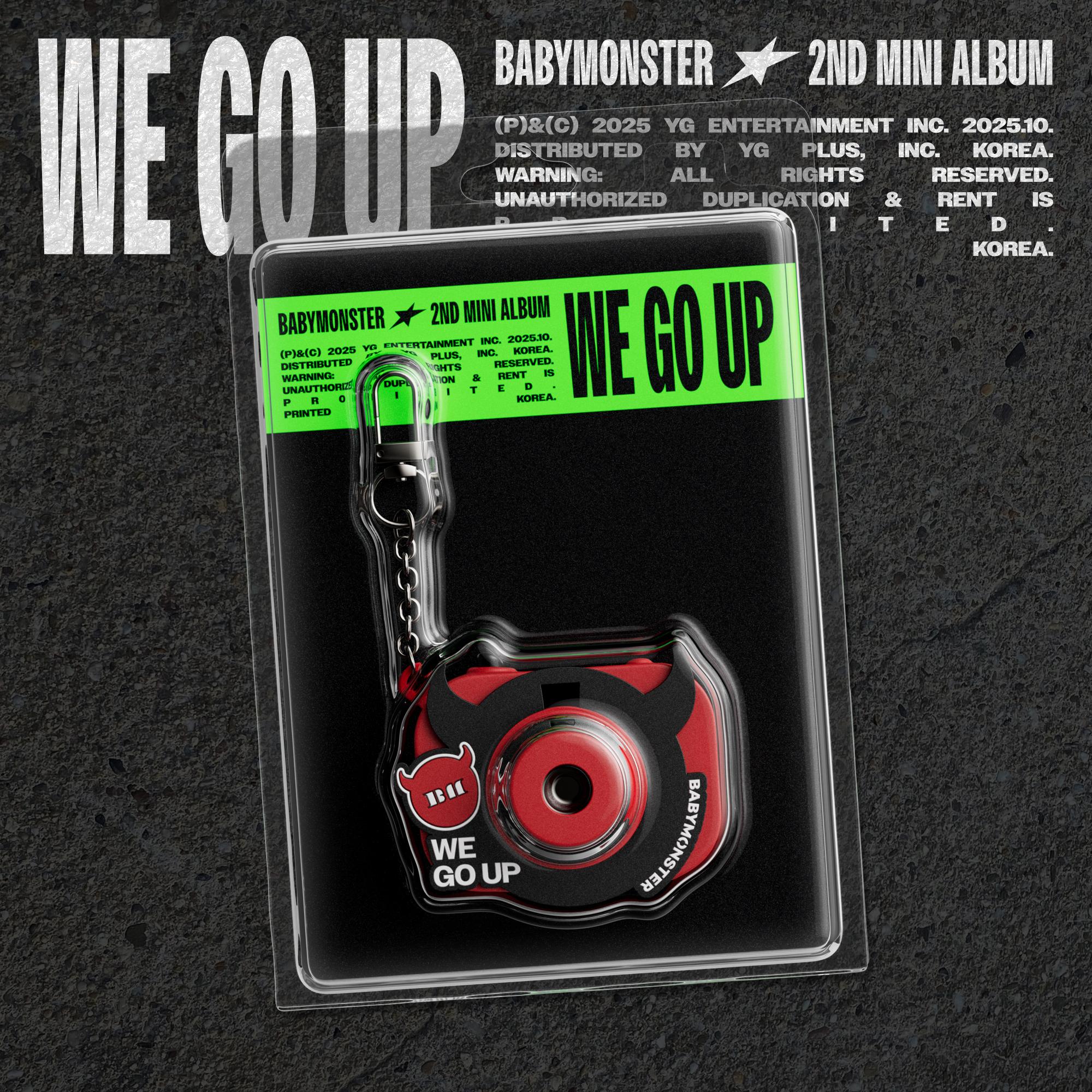 BABYMONSTER 'WE GO UP' KEYRING Ver.
