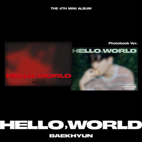 BAEKHYUN Hello, World (Photobook Ver.)