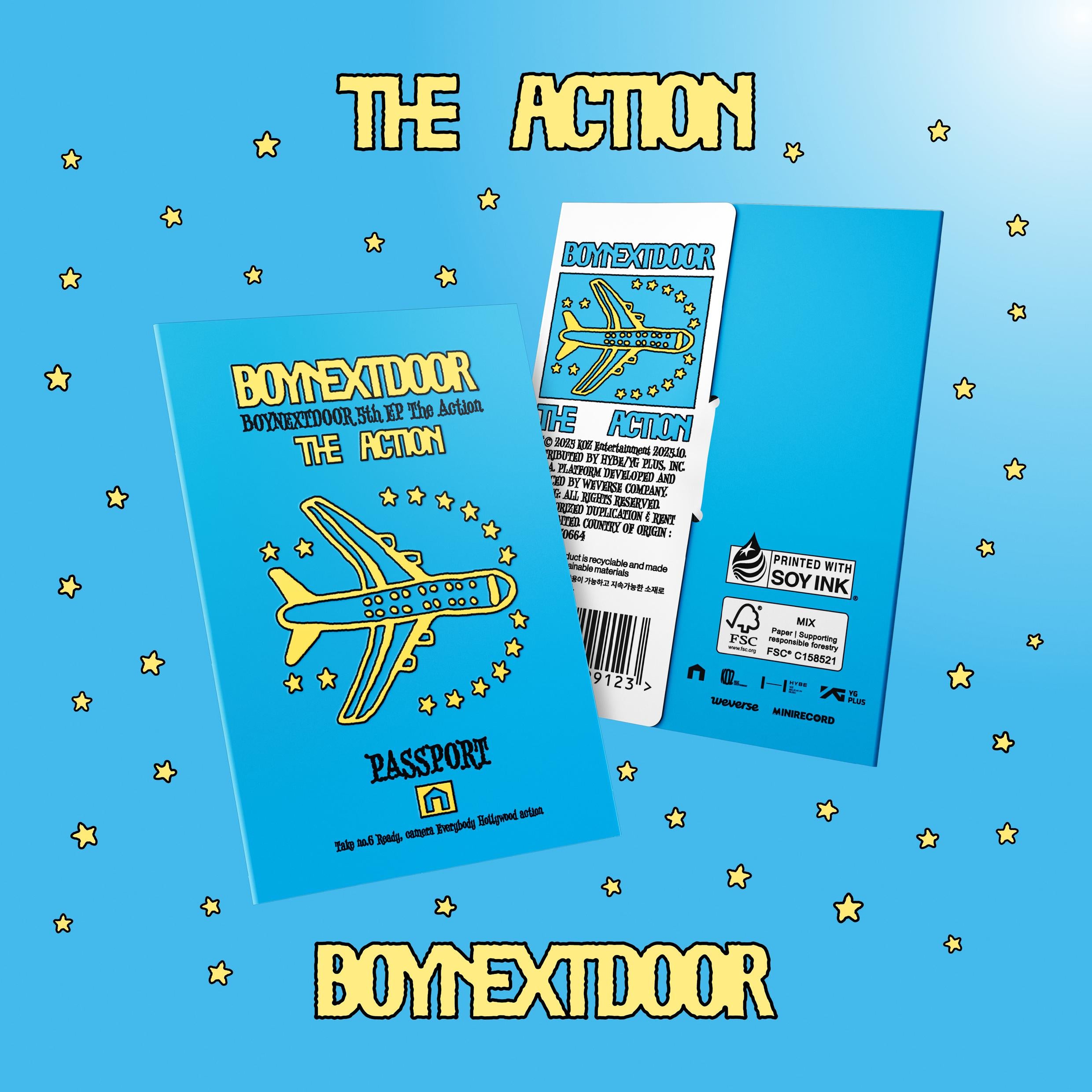BOYNEXTDOOR - The Action (Weverse Albums ver.)