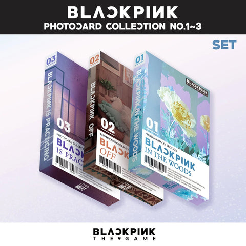 BLACKPINK THE GAME PHOTOCARD COLLECTION No.1~3