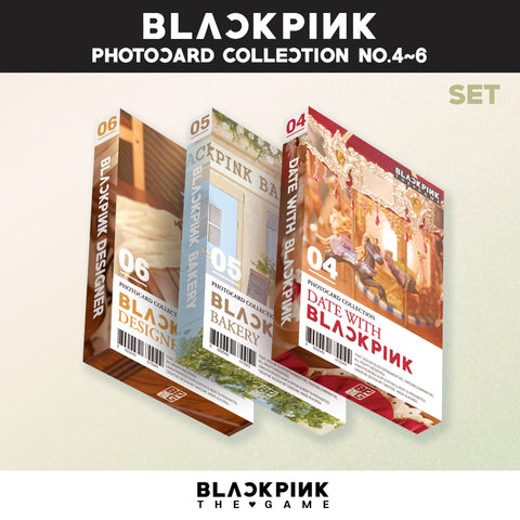 BLACKPINK THE GAME PHOTOCARD COLLECTION No.4~6