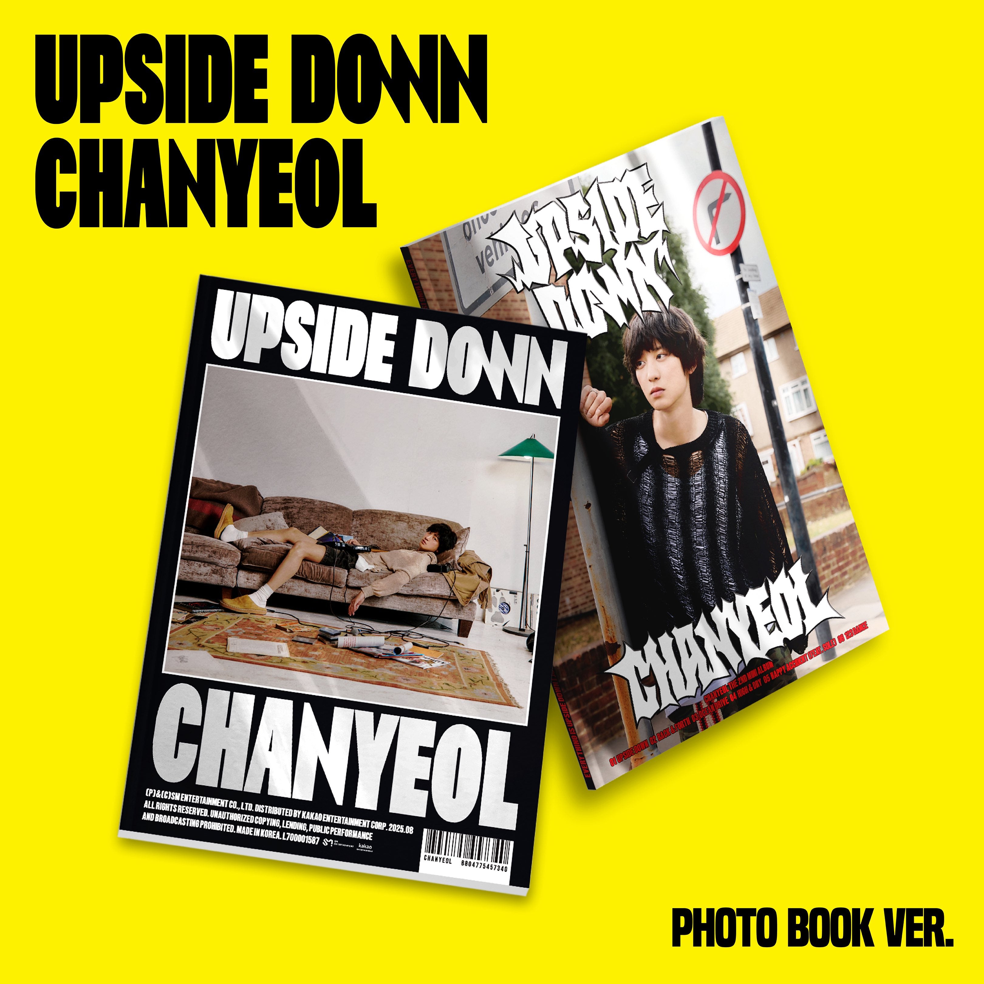 CHANYEOL (EXO) Upside Down (PHOTO BOOK Ver.)