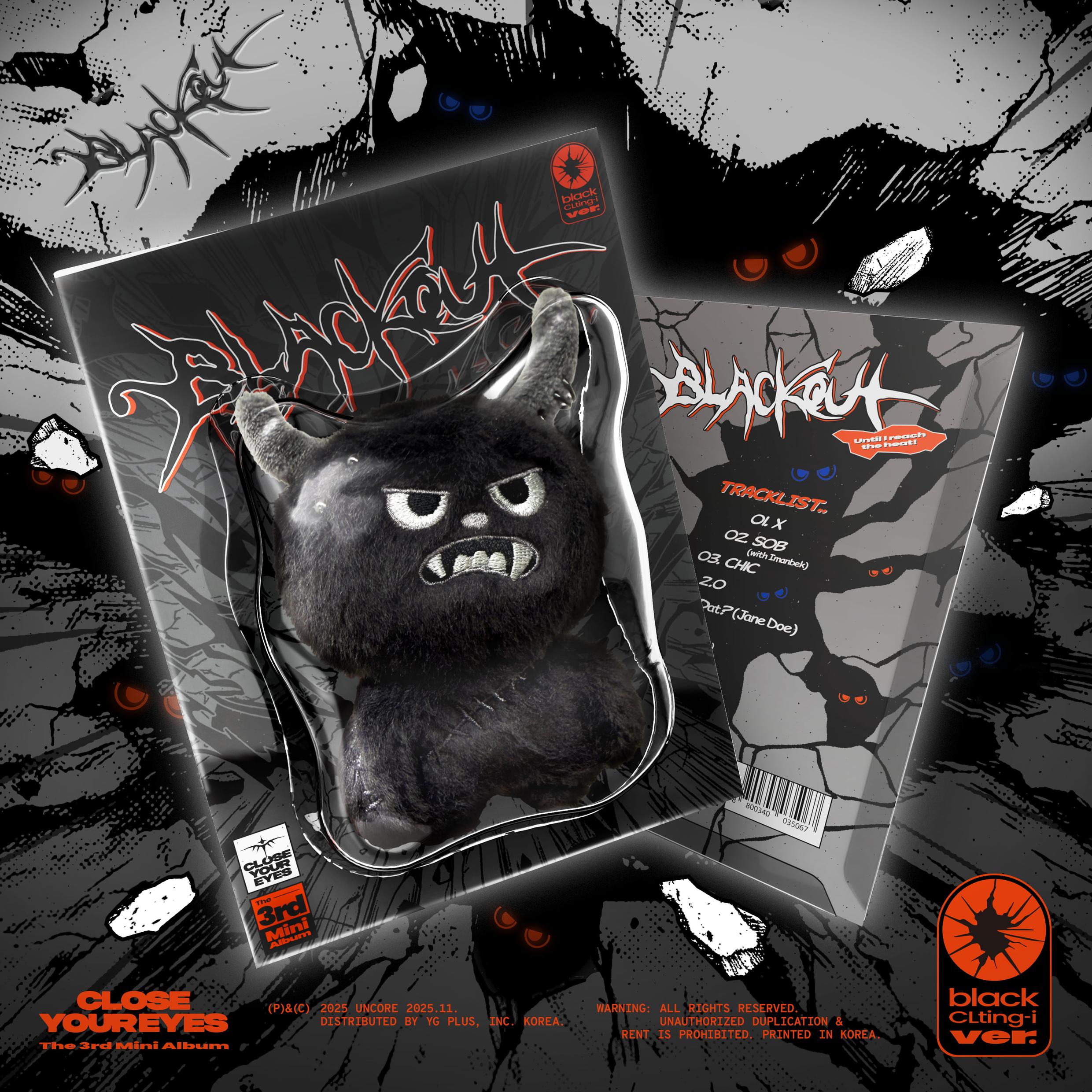 CLOSE YOUR EYES blackout (black CLting-i ver.) – Copenhagen Kpop