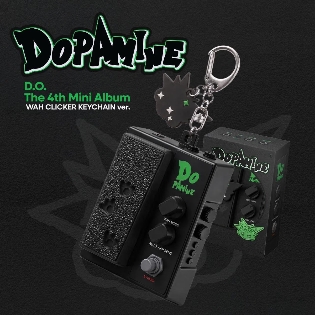 D.O. (EXO) - DOPAMINE (WAH CLICKER KEYCHAIN ver.)