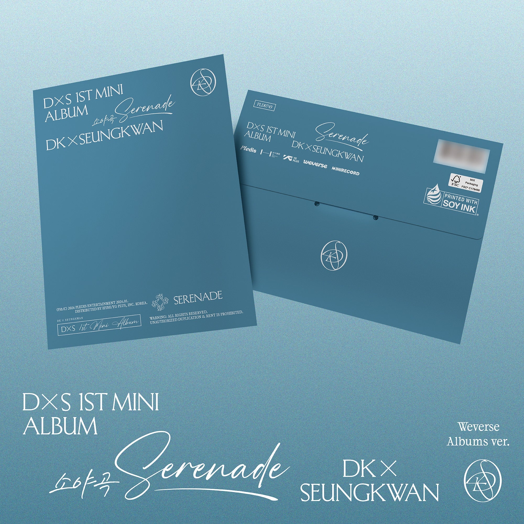 DK X SEUNGKWAN (SEVENTEEN) Serenade (Weverse Albums ver.)
