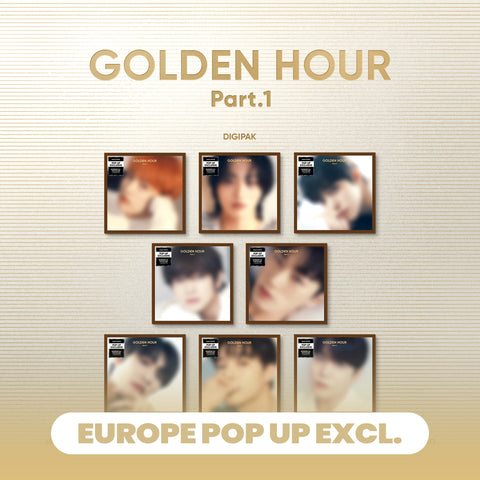 [PRE-ORDER] ATEEZ GOLDEN HOUR : Part.1 (hello82 Europe pop-up Exclusive) (Digipak ver.)