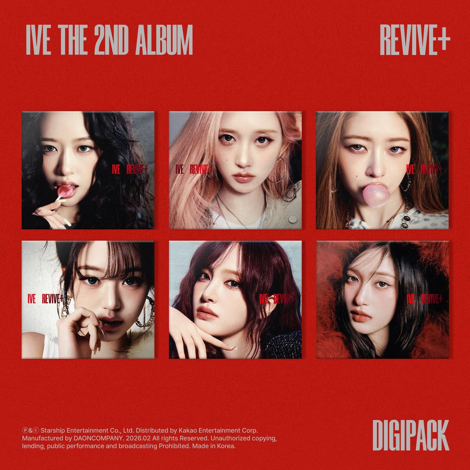 IVE REVIVE+ (Digipack Ver.) (Limited Edition) – Copenhagen Kpop