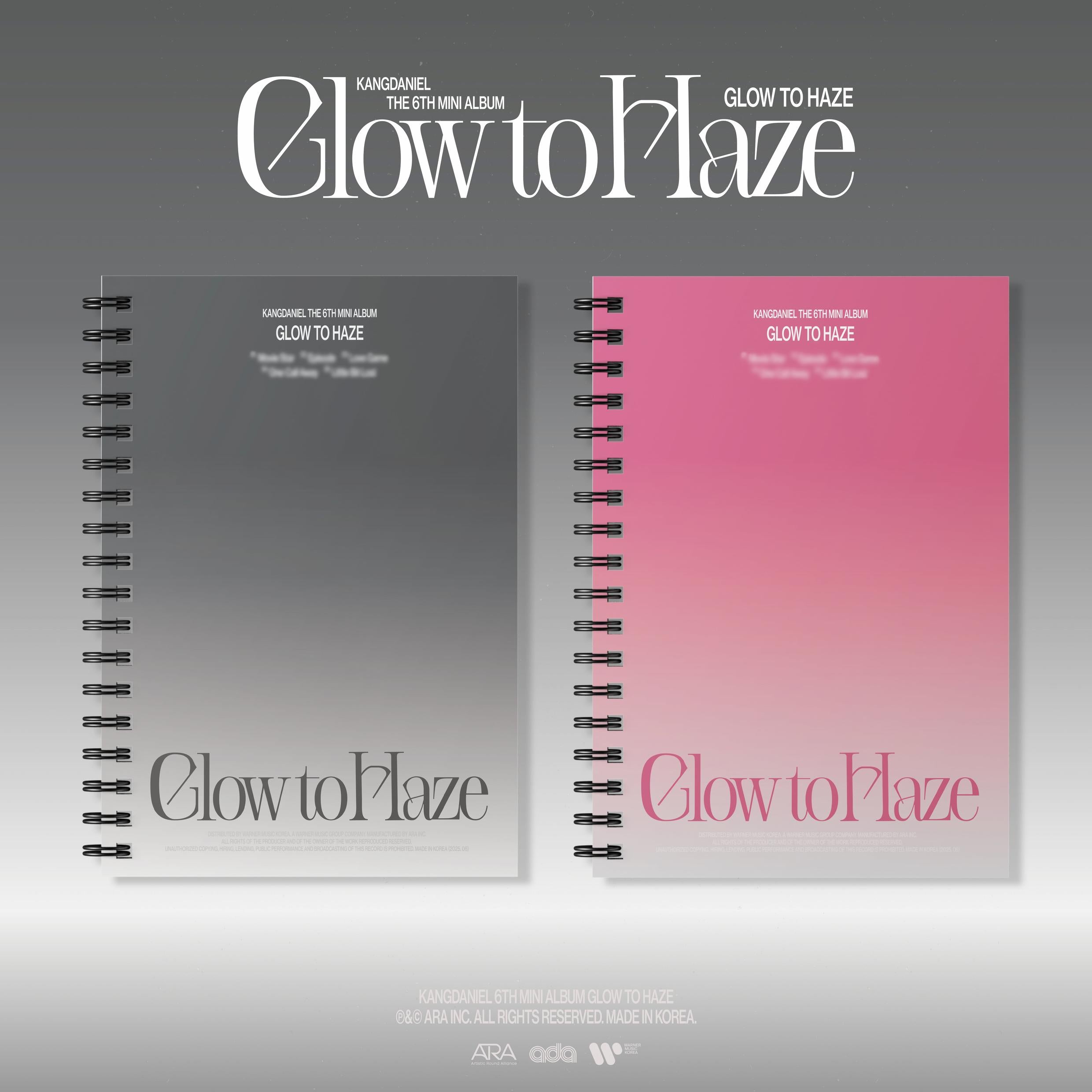 KANGDANIEL Glow to Haze (Photo Book Ver.)