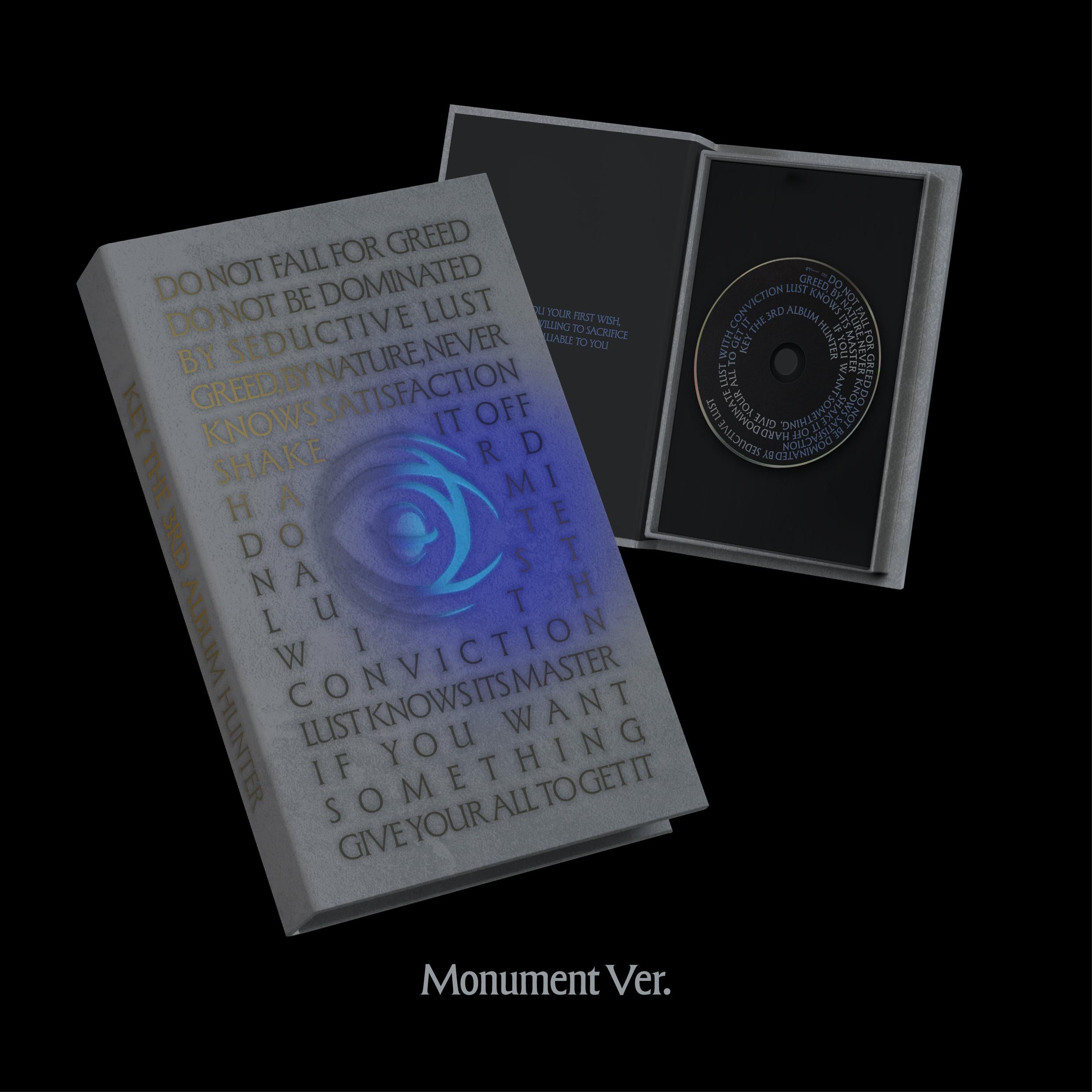 KEY (SHINee) 3rd Full Album HUNTER (Monument Ver.)