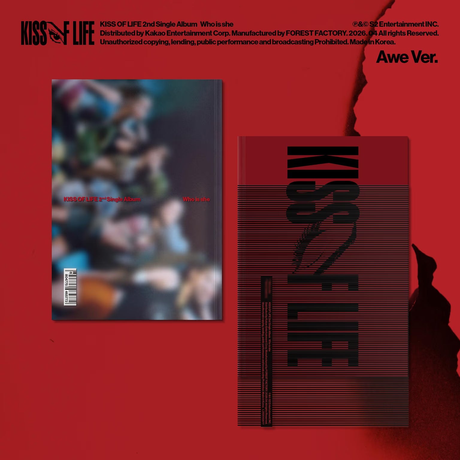 KISS OF LIFE - Who is she (Awe Ver.)