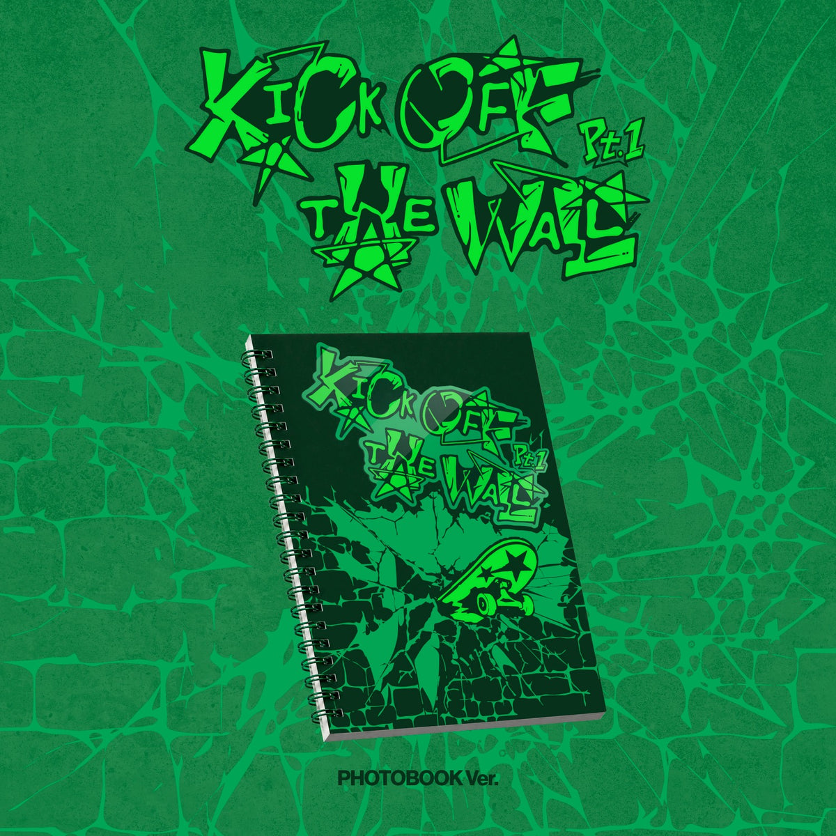 KickFlip - KICK OFF THE WALL Pt. 1 (PHOTOBOOK Ver.)