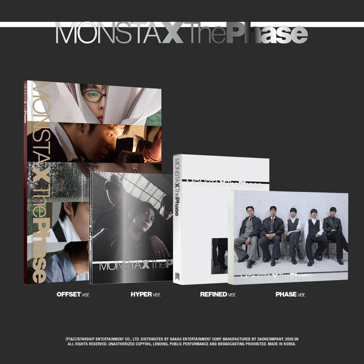 MONSTA X - The Phase