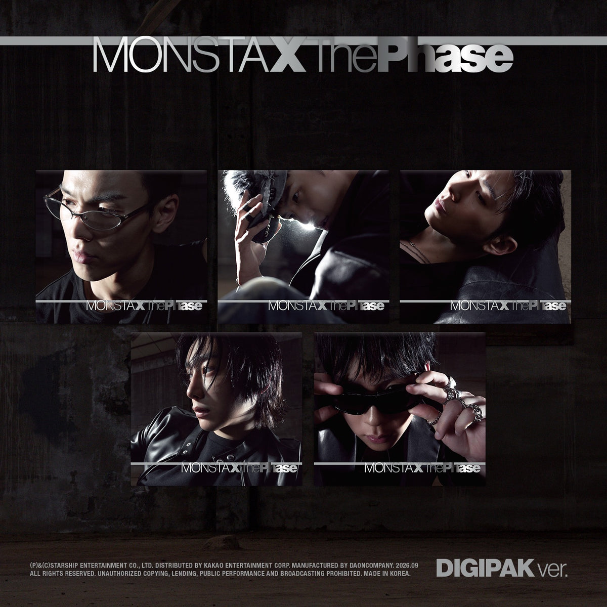 MONSTA X - The Phase (DIGIPAK ver.)