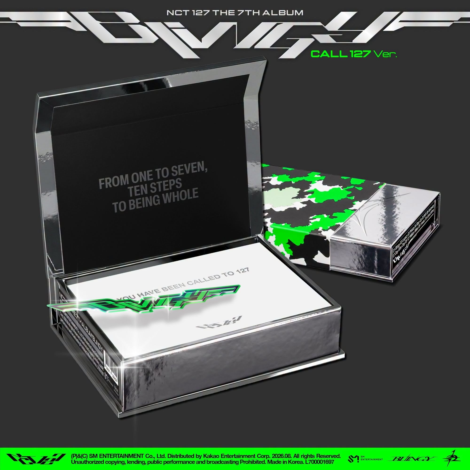 NCT 127 - BLINGY (CALL 127 Ver.) (Smart Album)