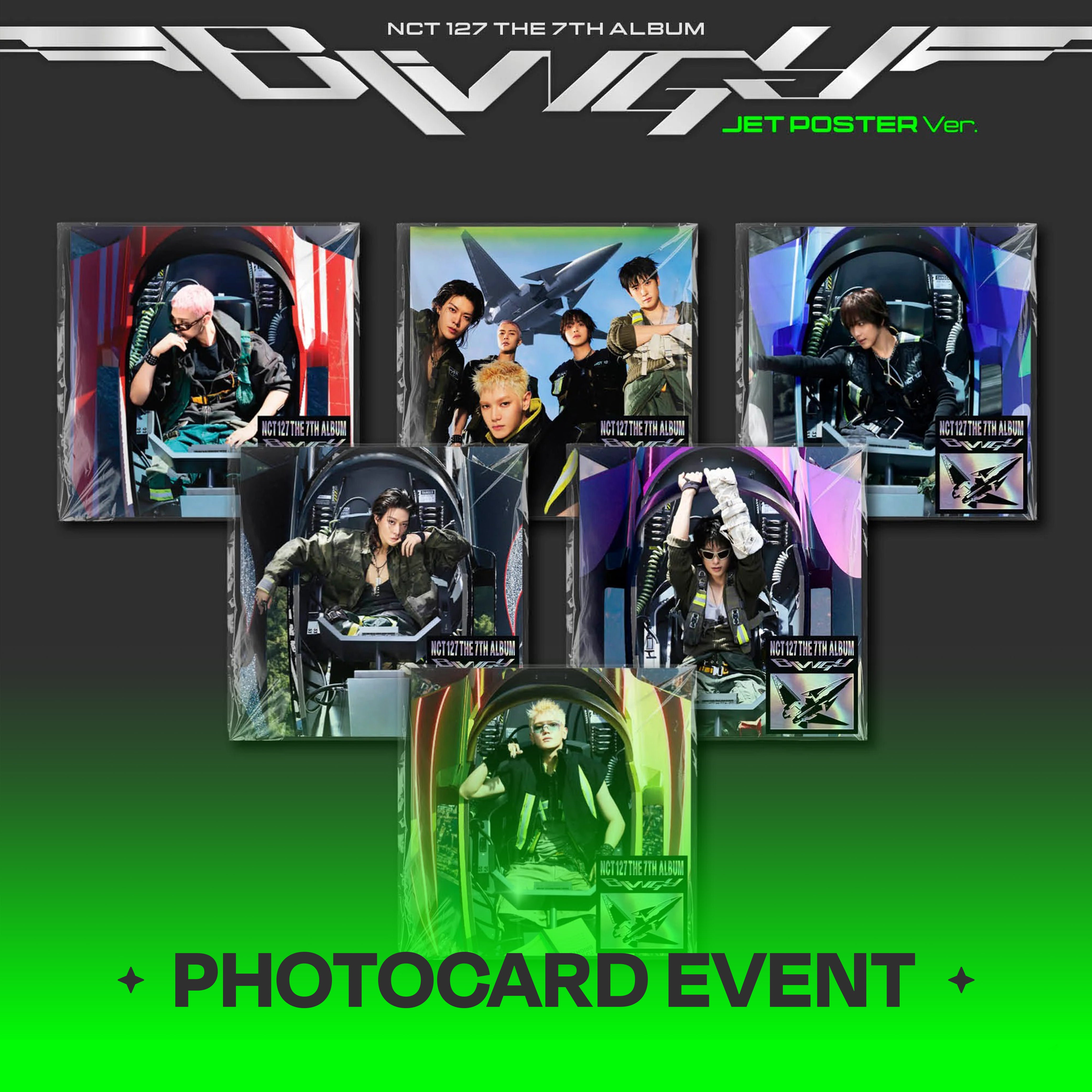 NCT 127 - BLINGY (JET Poster Ver.)