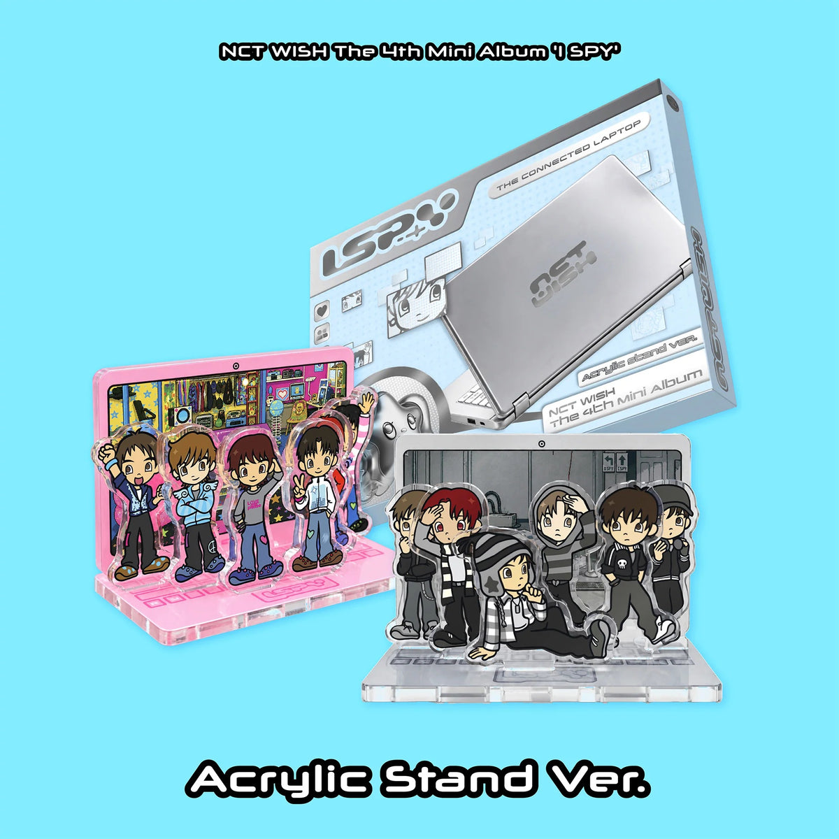 NCT WISH - I SPY (Acrylic Stand Ver.) (Smart Album)