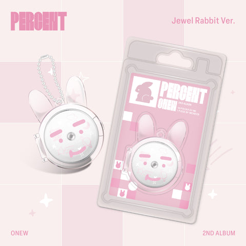 ONEW 2ND ALBUM 'PERCENT' (Jewel Rabbit Ver.)