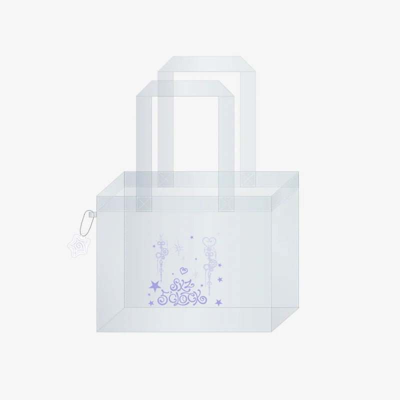 STRAY KIDS 'SKZ 5'CLOCK OFFICIAL MD' PVC SHOPPER BAG
