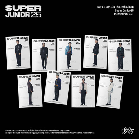 SUPER JUNIOR Super Junior25 (PHOTOBOOK Ver.)