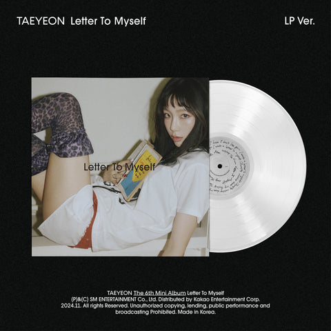 TAEYEON Letter To Myself (LP Ver.)