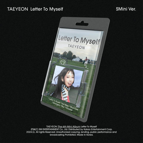 TAEYEON Letter To Myself (SMini Ver.)