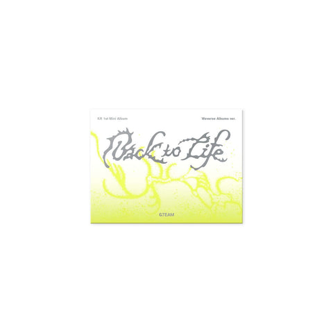 &TEAM KR 1st Mini Album 'Back to Life' Photocard Box (Weverse Albums ver.)