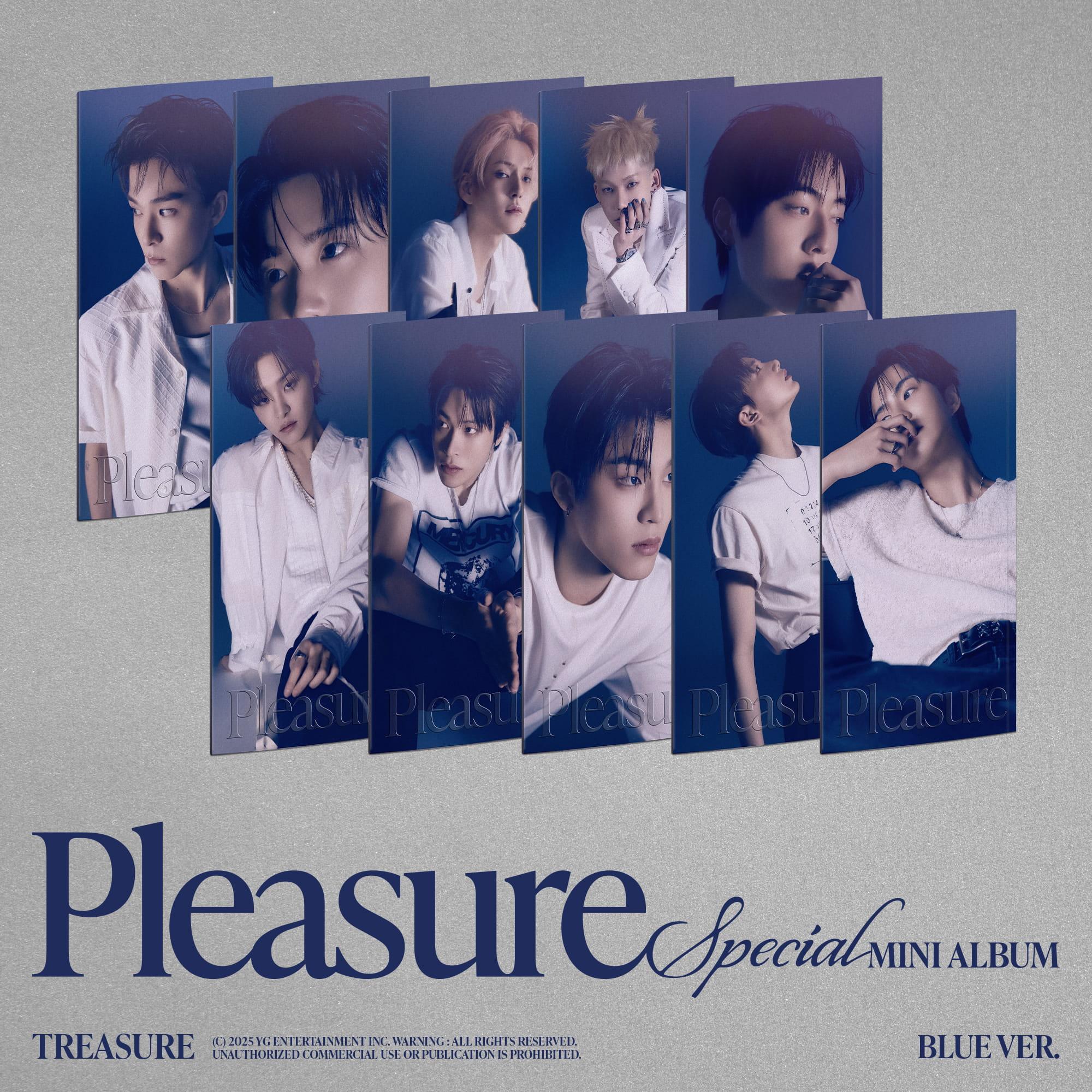 TREASURE 'PLEASURE' (BLUE VER.)