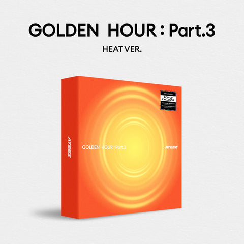 ATEEZ GOLDEN HOUR : Part.3 (EU POP-UP Exclusive)