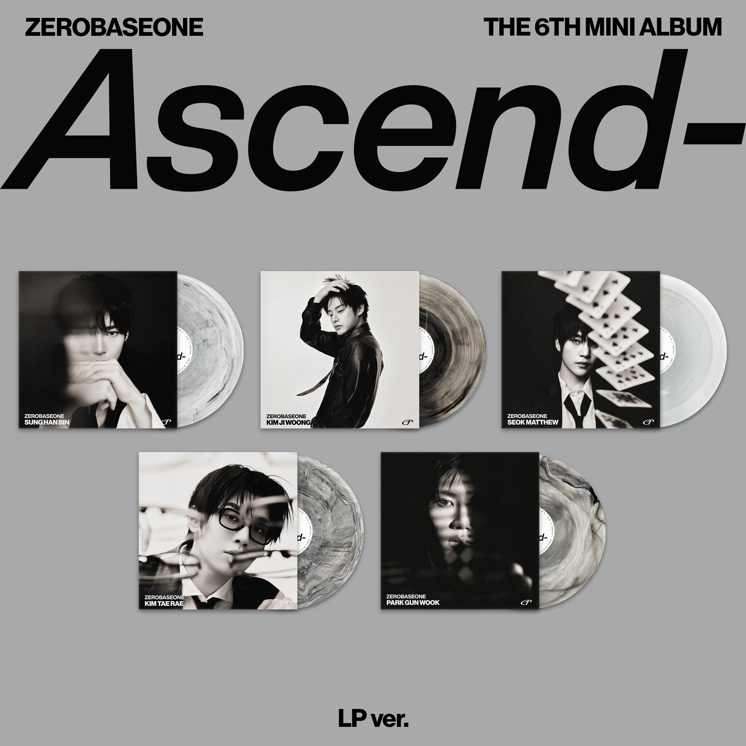 ZEROBASEONE - Ascend- (LP Ver.) – Copenhagen Kpop