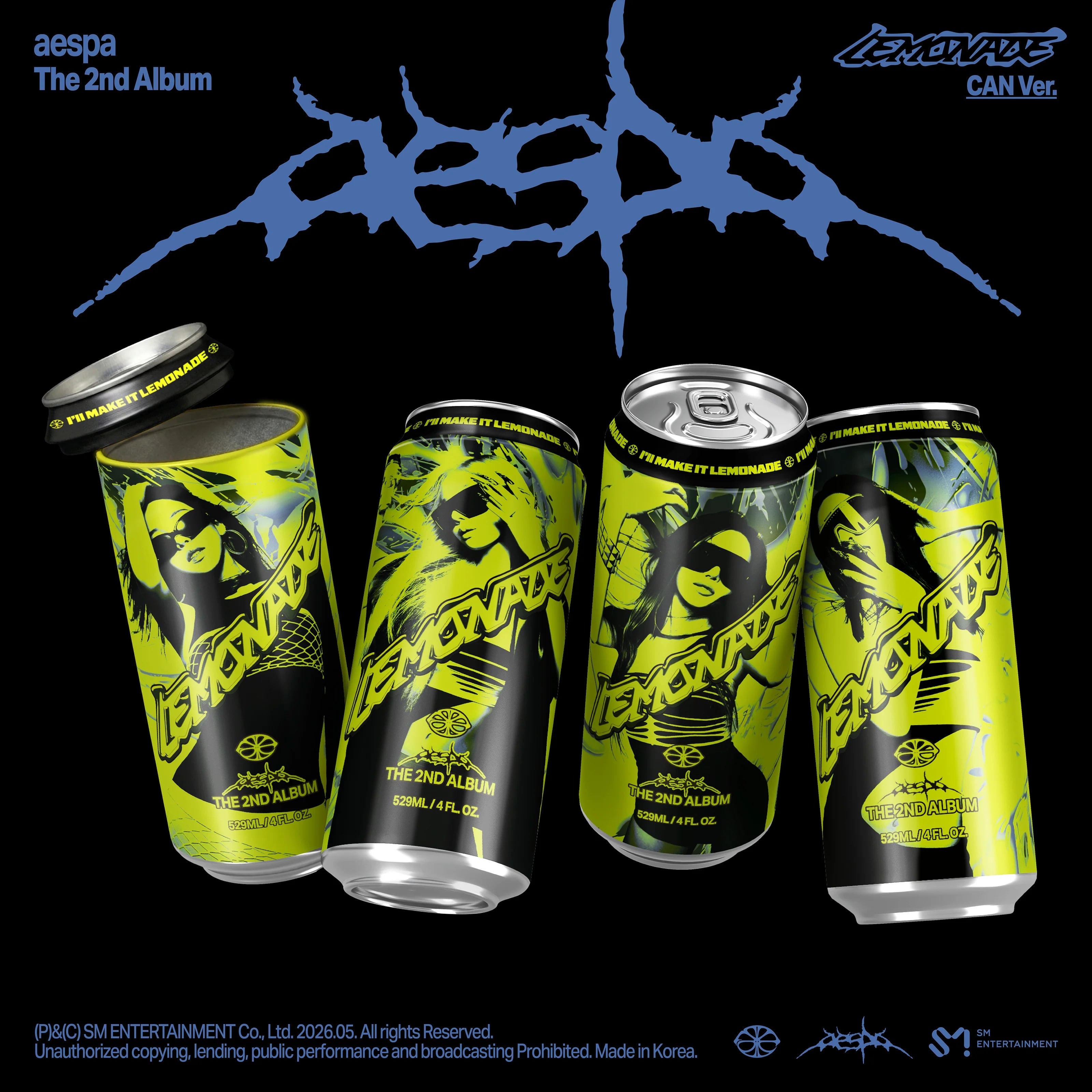 aespa - LEMONADE (CAN Ver.) (Smart Album)