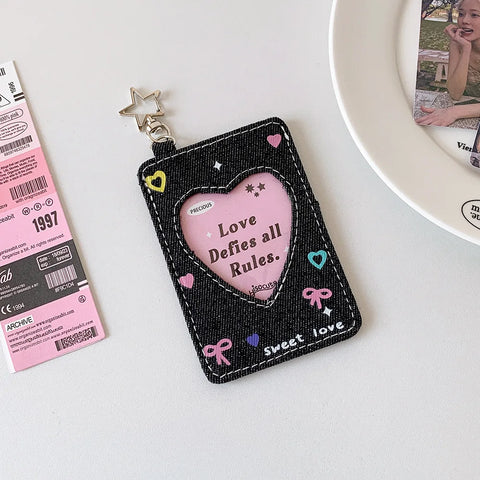 Denim Photocard holder