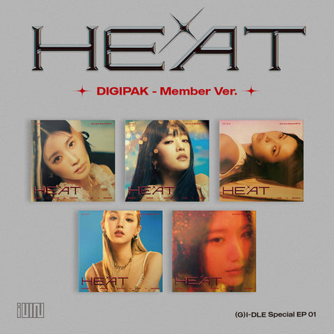 (G)I-DLE HEAT (DIGIPAK - Member Ver.)