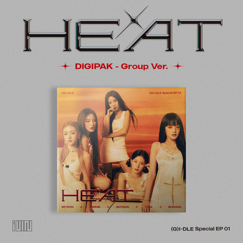 (G)I-DLE HEAT (DIGIPAK - Group Ver.)
