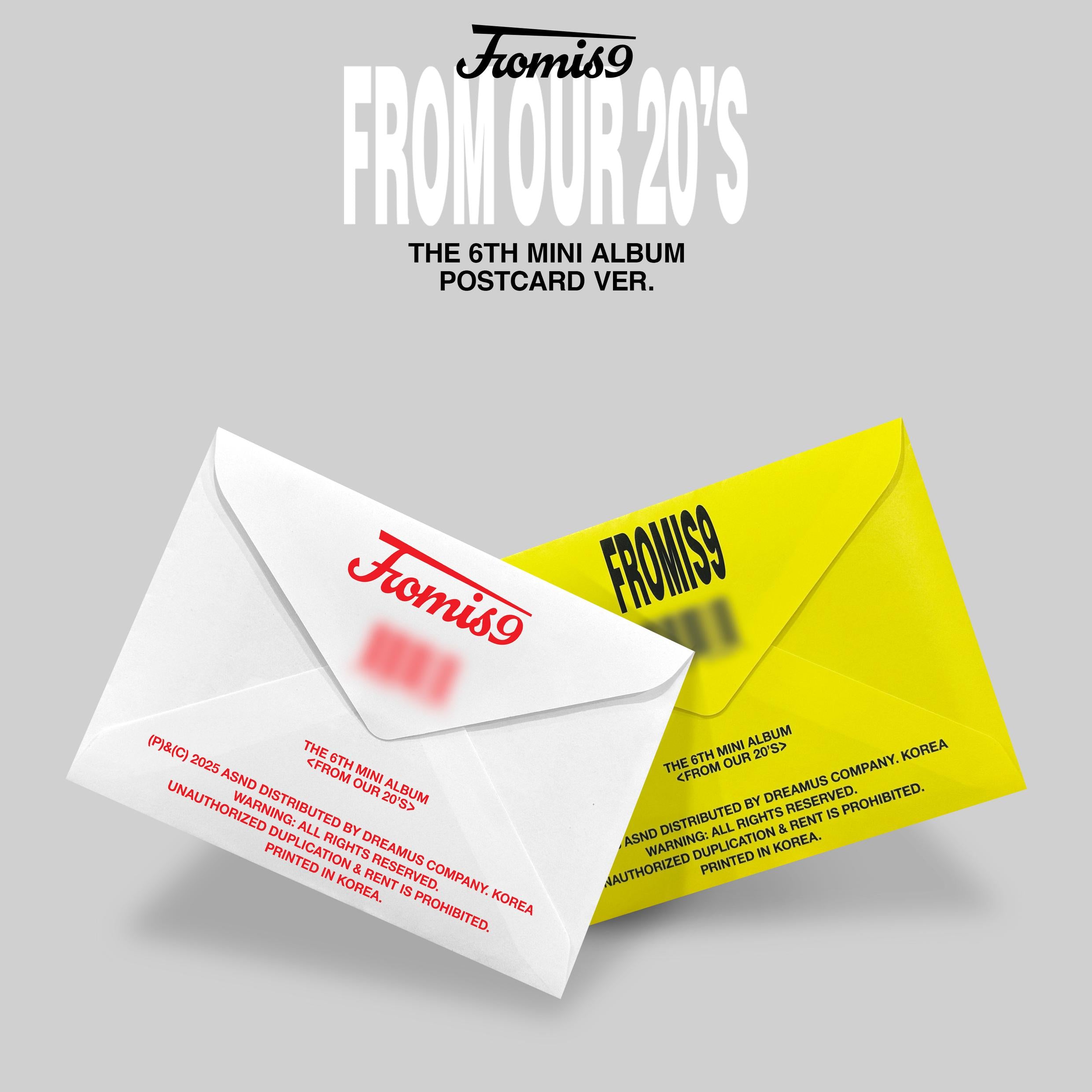 fromis_9 From Our 20’s (Postcard Ver.)