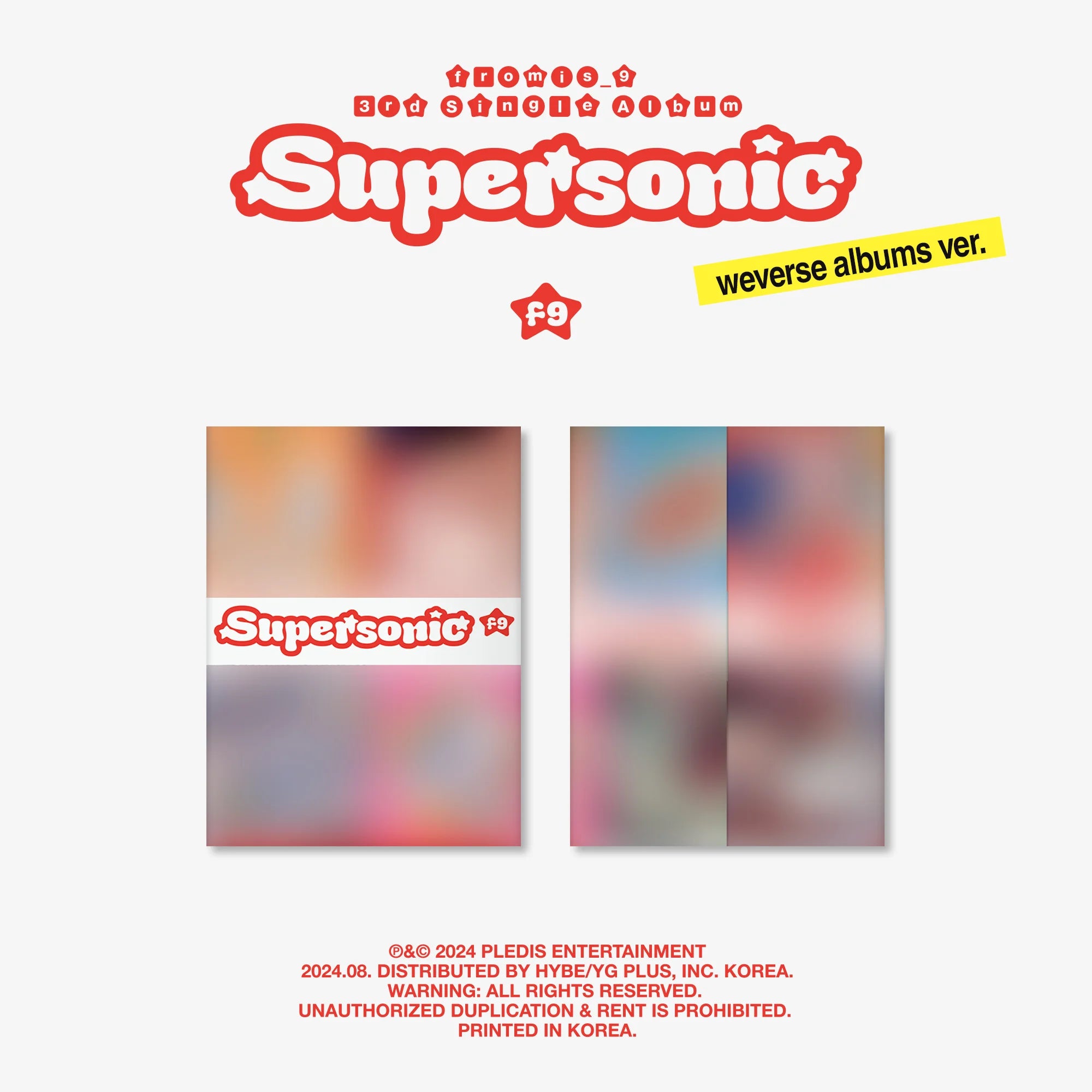 fromis_9 Supersonic (Weverse Albums ver.)
