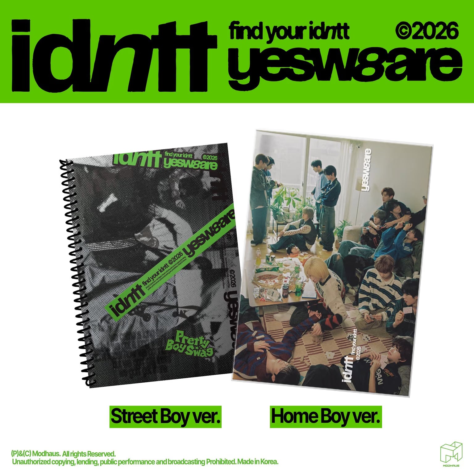 idntt Mini Album 'yesweare'