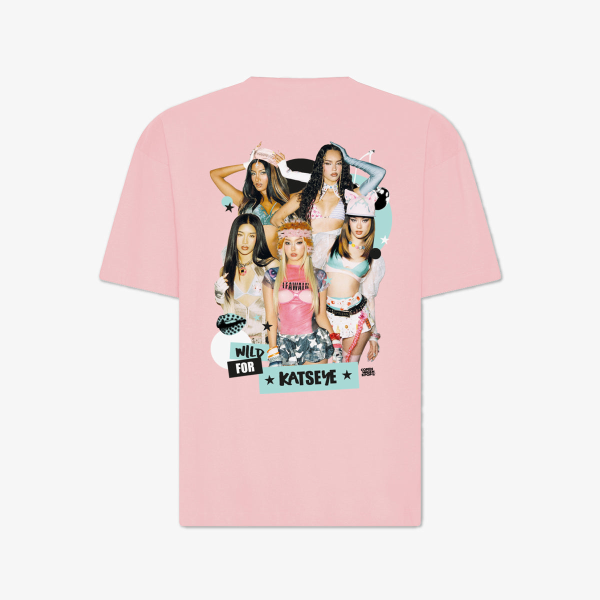 KATSEYE WILD MD - PINK T-SHIRT