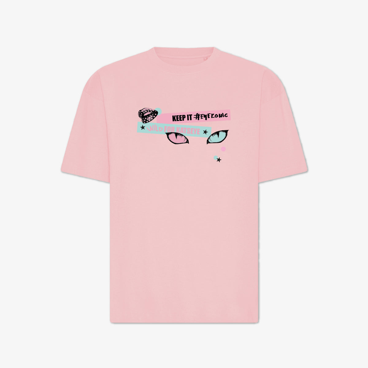 KATSEYE WILD MD - PINK T-SHIRT