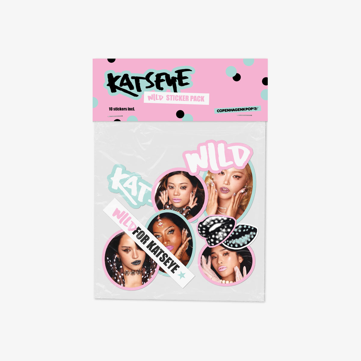 KATSEYE WILD MD - STICKER PACK