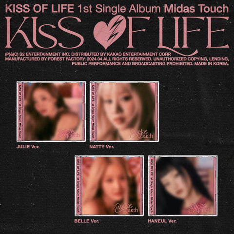 KISS OF LIFE Midas Touch (Jewel Ver.)