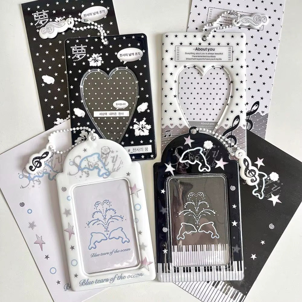 Black and White Photocard Holder