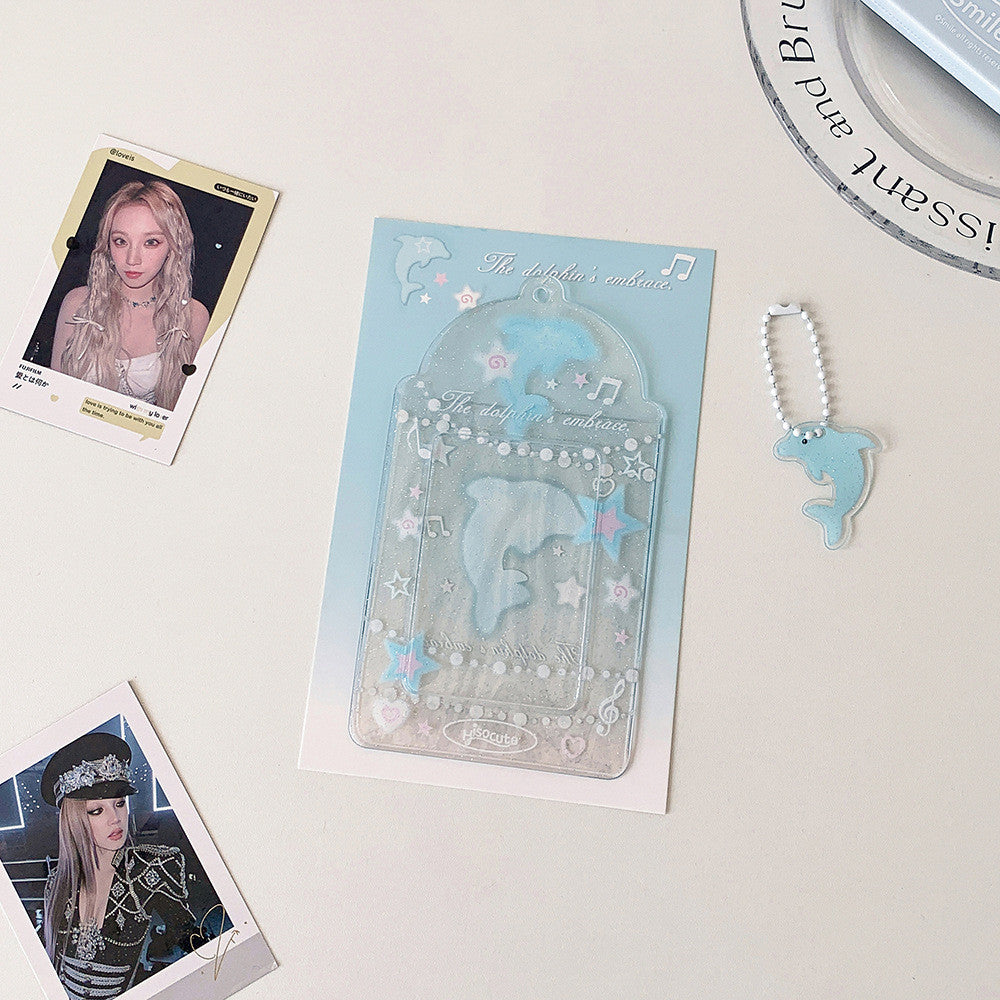 Music notes Clear Photocard holder