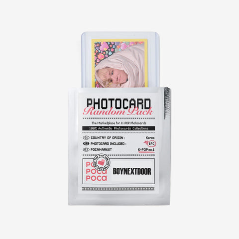 POCAMARKET PHOTOCARD RANDOM PACK