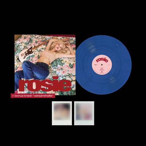 ROSÉ (BLACKPINK) 'rosie' vinyl (vampirehollie edition blue)