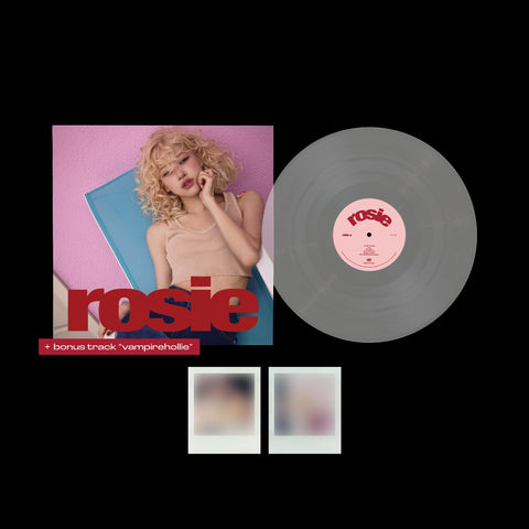 ROSÉ (BLACKPINK) 'rosie' vinyl (vampirehollie edition clear)