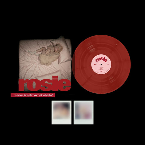 ROSÉ (BLACKPINK) 'rosie' vinyl (vampirehollie edition red)