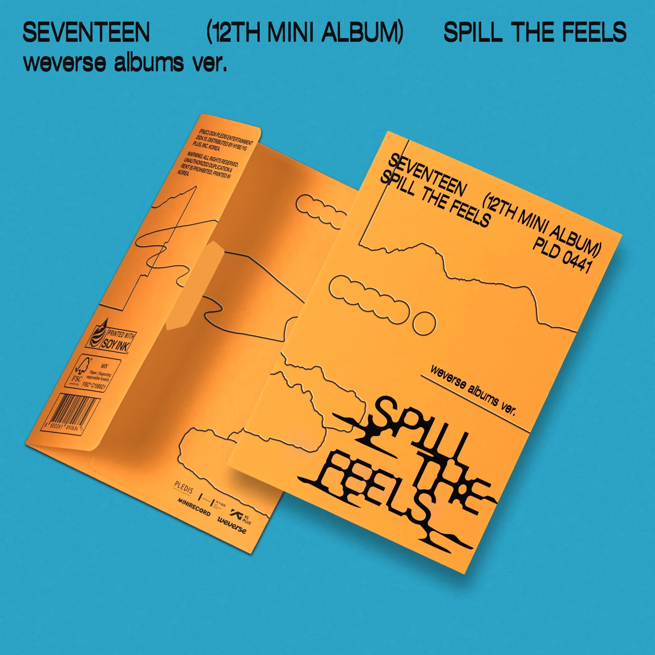 SEVENTEEN SPILL THE FEELS (Weverse Albums ver.)